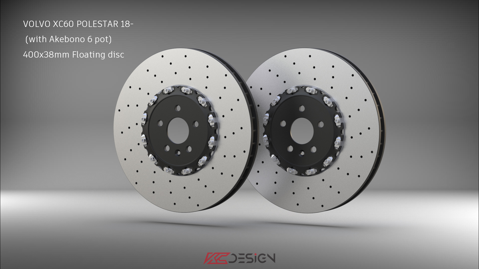 KCDesign-Volvo 400mm前浮動碟盤 KCDesign-Volvo 400mm前浮動碟盤